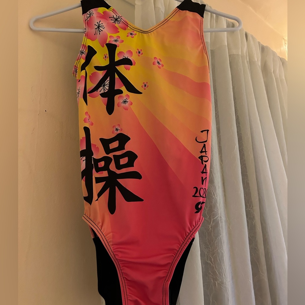 !RARE! GK Gymnastics Leotard Tokyo 2020 Limited Edition